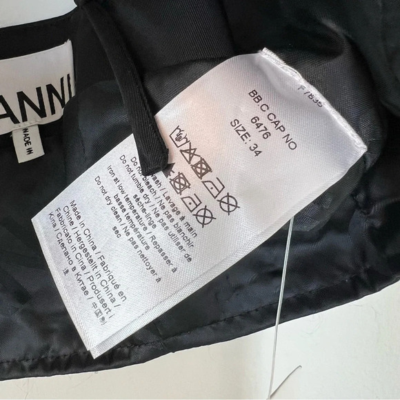 Ganni Floral Embroidery Beaded Crop Tank Black Green 2 Fancy Cocktail Glam Party - Picture 8 of 10